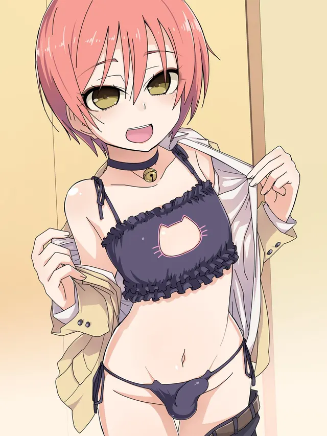 Boys can wear cat costumes too ~