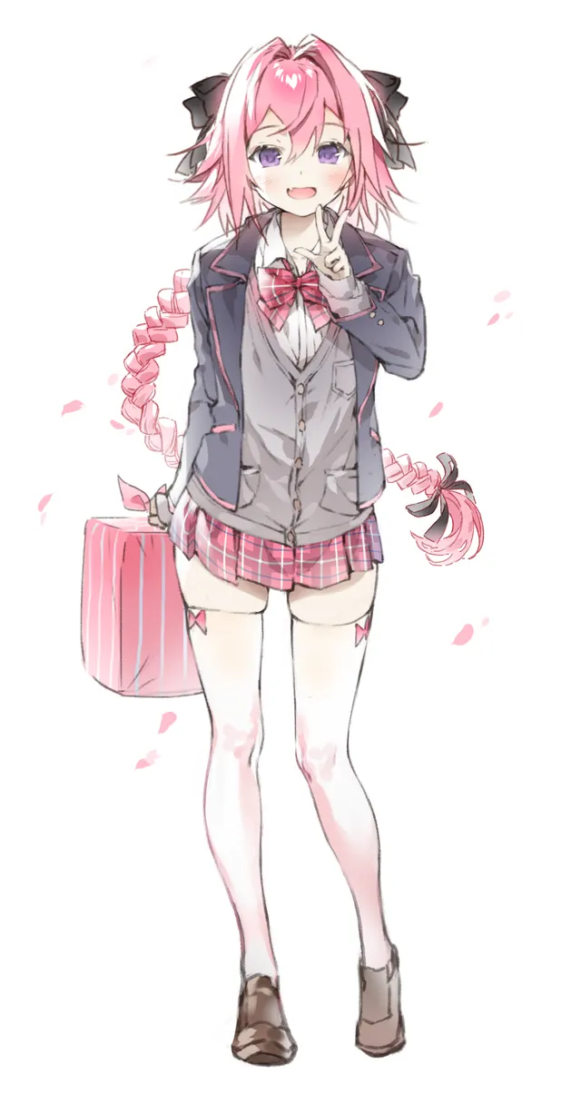 School girl ver Astolfo