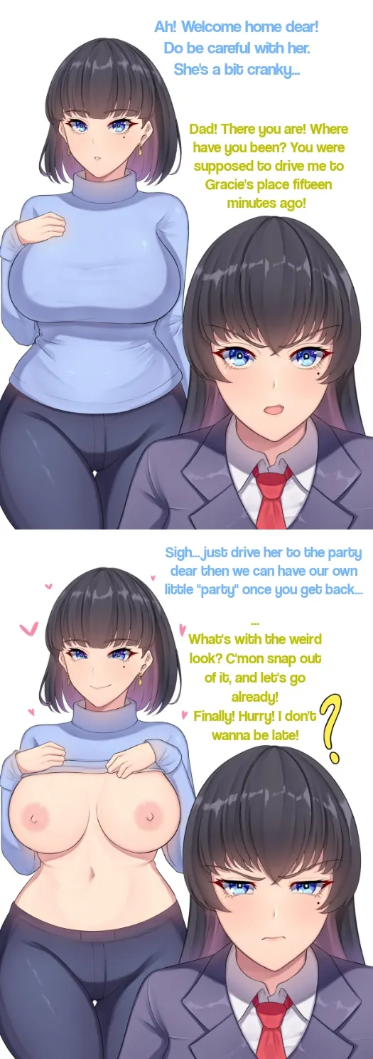 Getting home from work can be the best or worst feeling sometimes... [Artist: band-width] [Wife] [Wholesome] [Big Tits] [Flashing] [Family]