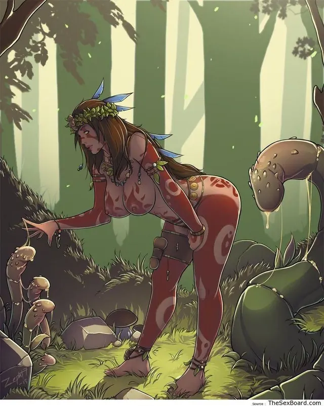 I hope tribal painted skin is okay here!