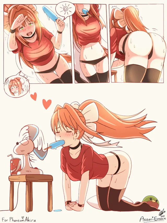 The heat of the summer [Aster Effect]