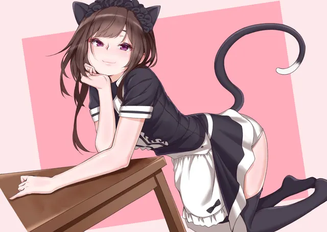 Neko maid boi