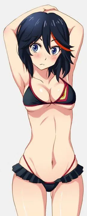 That's a looooong tummy [Kill La Kill]