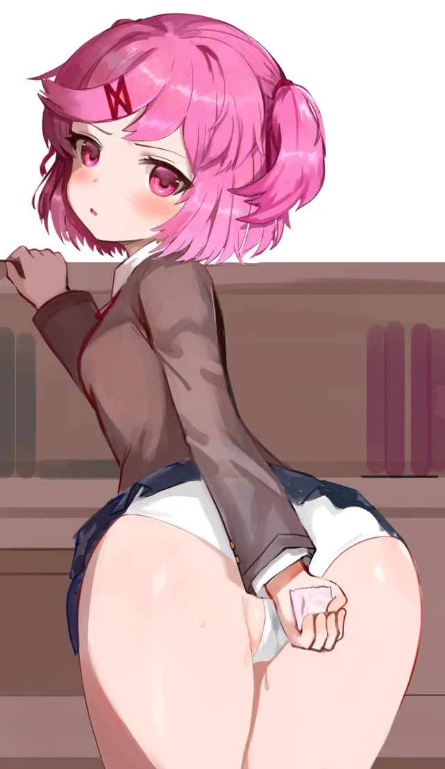 Natsuki showing you what she wants