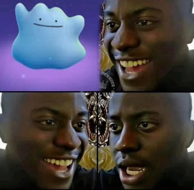 (Pokemon Ditto -> M Human, Identity Theft)