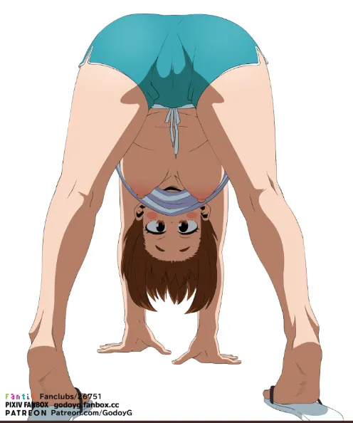 Ochako's interesting pose (GodoyG)