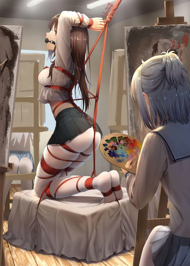 Now is my turn😉"Mmphfffff~"