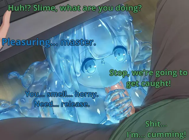 Built in lube [Slime Girl] [Blowjob]