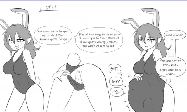 A fun way to celebrate Easter! (Implied endosoma, source - Lofis on Aryion.)