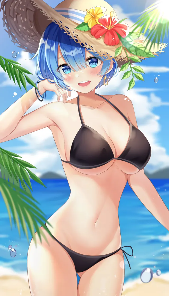 Rem at the beach [Re:Zero]