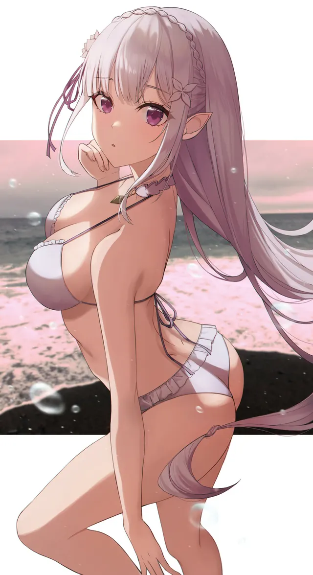 Emilia At the beach