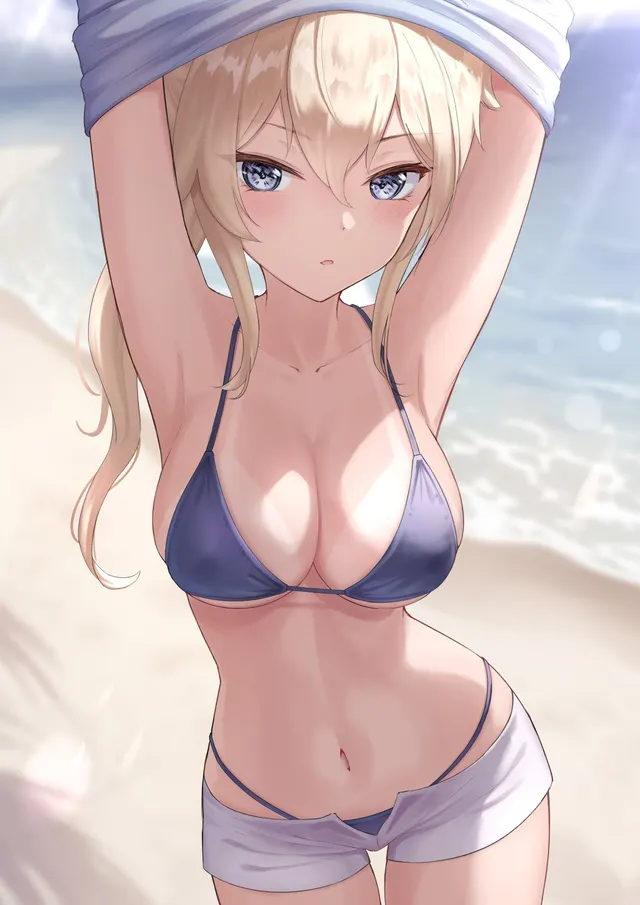Tanned Jean in bikini [Genshin Impact]