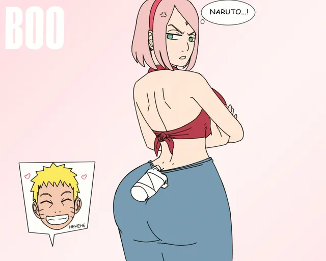 Big booty Sakura