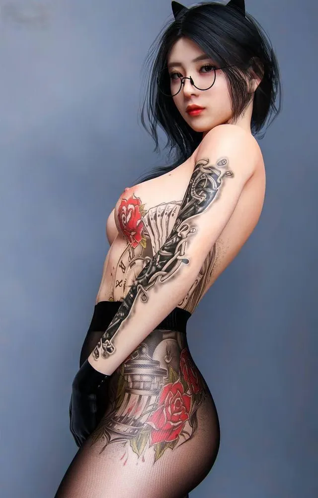 An asian tattoo artist. Fuck or no?