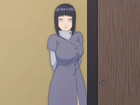 Hinata undressing