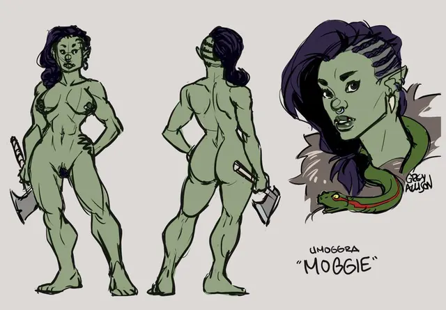 “Moggie” by (greyallison)