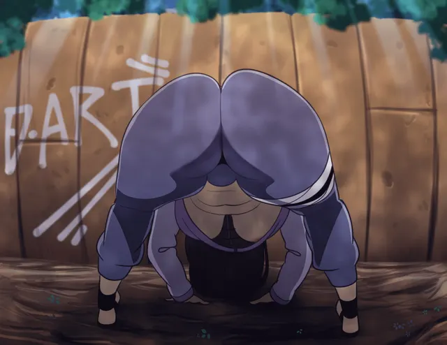 Hinata twerking