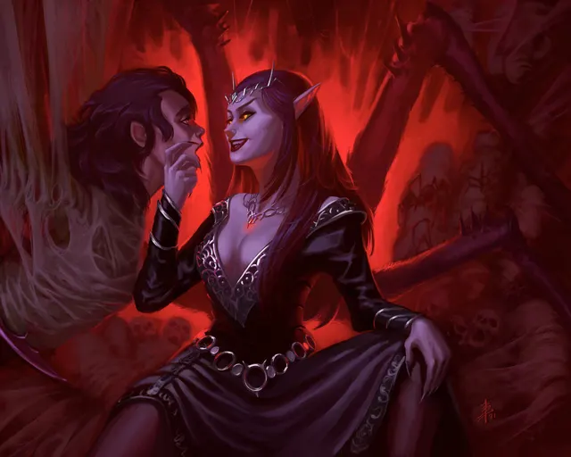 Spider Lady - Weaver Queen, by Beto Lima