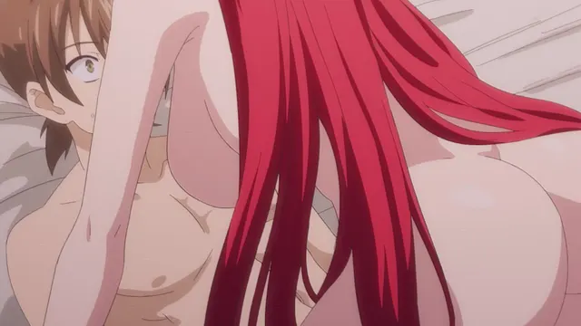 Rias letting Issei unwrap his gift early (Maplestar) [High School DxD]