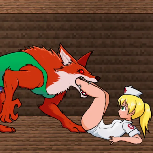 {Video} OC, Terraria - Zoologist comes for the nurse on a bloodmoon