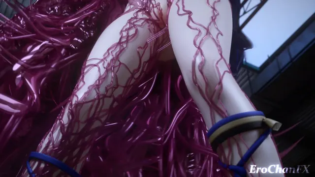 Genshin Lauma tries on her new prom dress