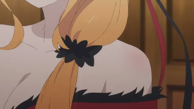 Priscilla showing her oppai (Official Media)