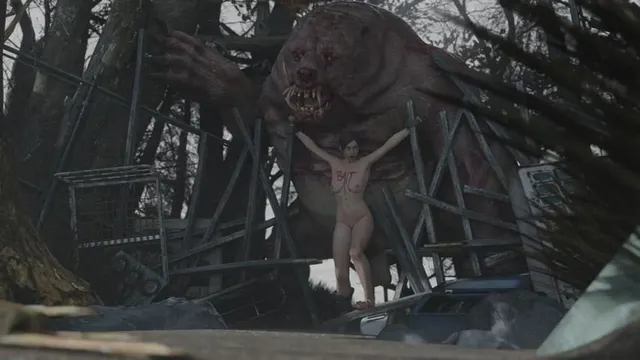 Anna Miller and Mutant Bear (ZMSFM) [Metro Exodus]