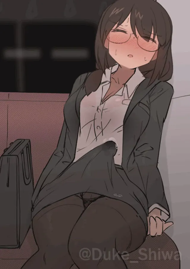 Cumming on the train home