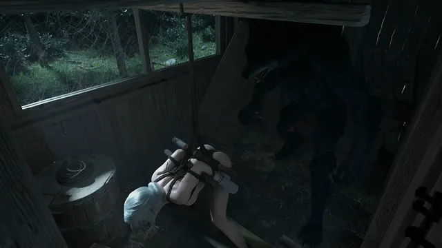 Captured by a werewolf. You thought it was bad when he fucked you as a man...