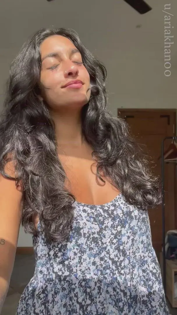 Summer dresses are for shaking your ass, do u like the dress more on the floor? (F)