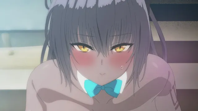 Busty bunny mommy karin milking your cock between her big soft jugs <3