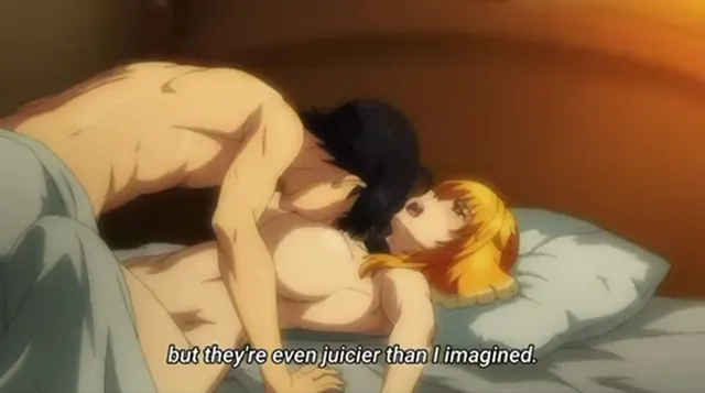 Michio x Roxanne [Isekai Meikyuu de Harem wo]