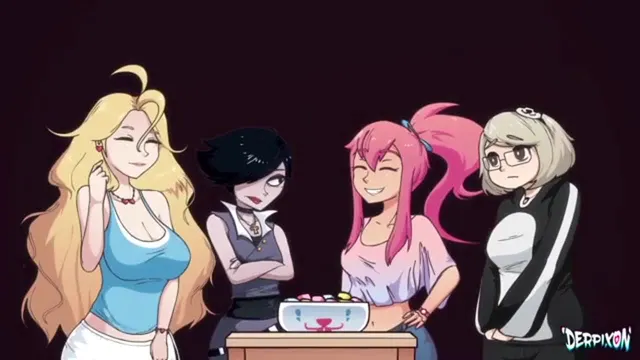 Bunny Man continues to hard fuck losers of the game and double teams the accused cheater (Derpixon)