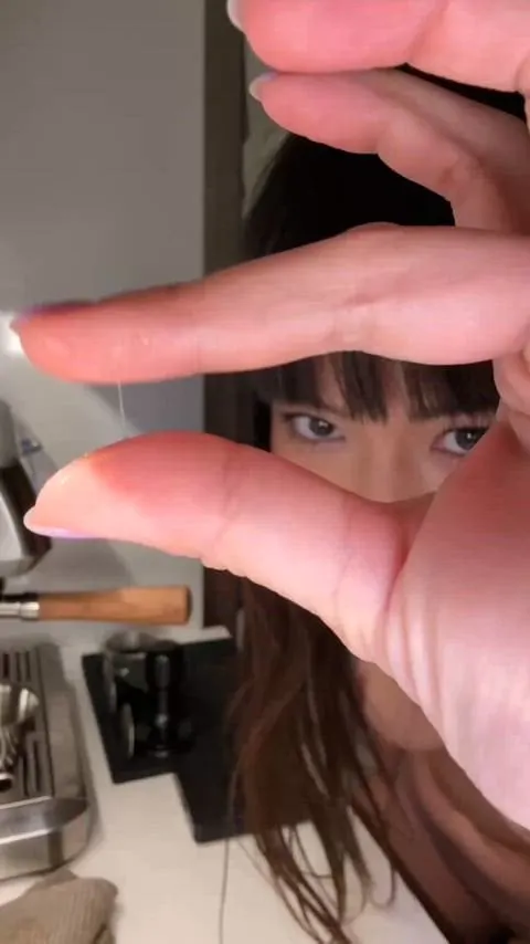 I contaminated my coffee beans with pussy juice 😵