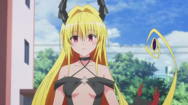 Boobs grabbing and pussy licking [To Love-Ru Darkness]